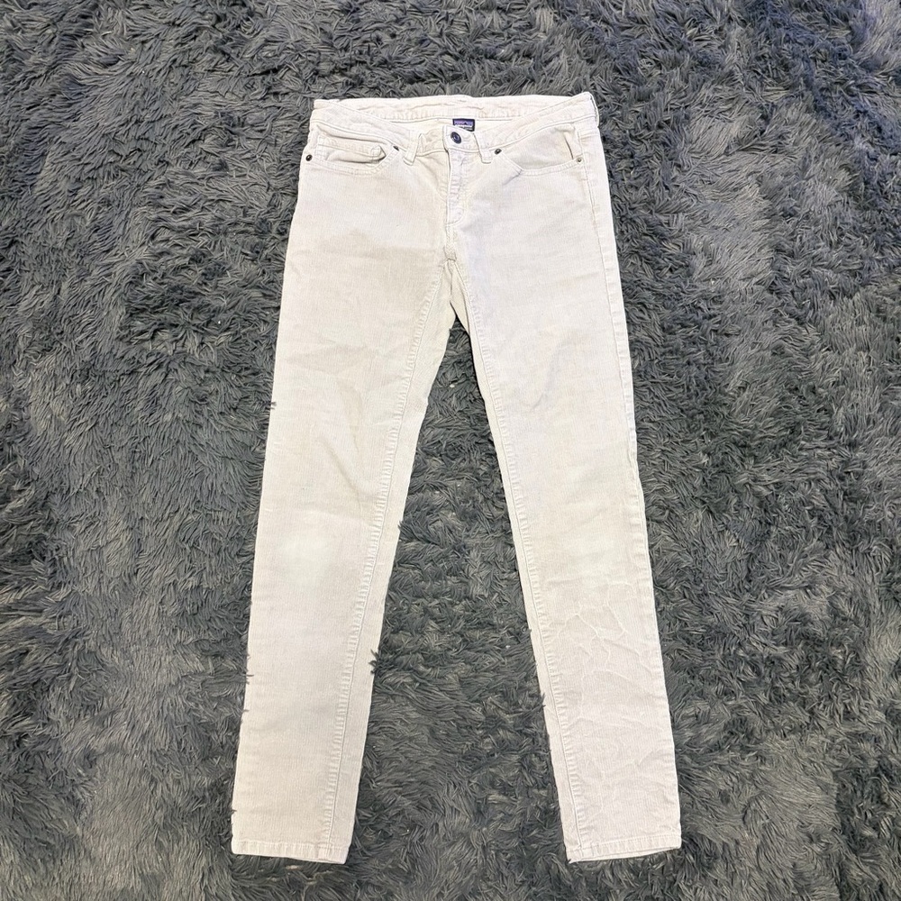 Patagonia Women's Fitted Organic Cotton Corduroy Pants size 29 FLAWED(see pics)